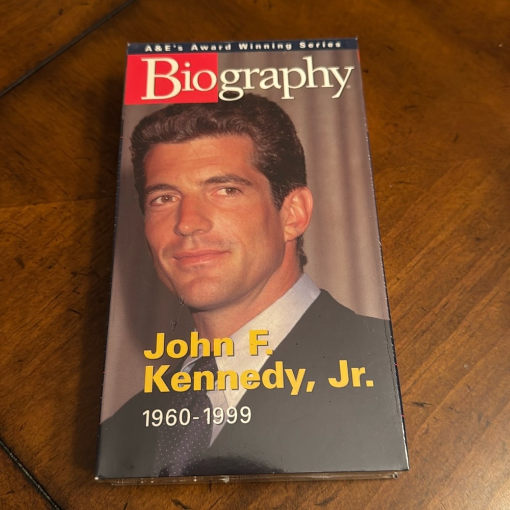 2/$5 John Kennedy Biography VHS